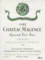 Chateau Magence AOC Graves Blanc 2004 0,75L