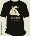 Lubrow - T-shirt Let's Beer, rozmiar XXL