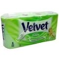 Velvet XXL Papier toaletowy naturalnie zielony