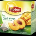 Lipton Peach Mango, piramidki