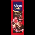 Alpen Gold czekolada gorzka nadzienie malinowe