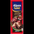 Alpen Gold czekolada gorzka nadzienie wiśniowe