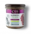 karma dla psa CONI z dziczyzną 68%25 mięsa 300g bez zbóż